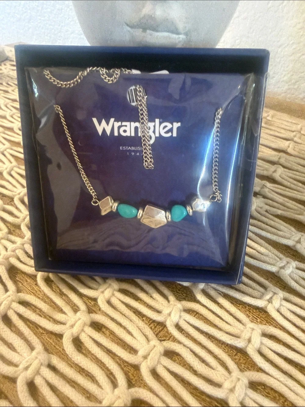 Wrangler turquoise necklace